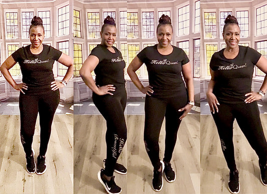 Hello Beautiful’ Fitted T-Shirt